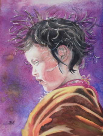 Enfant tibétain