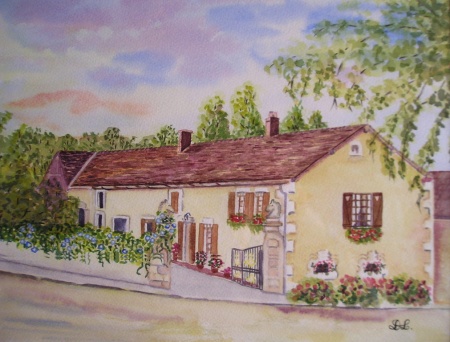 Ferme fleurie