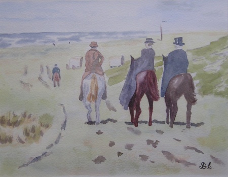 Promenade sur la plage