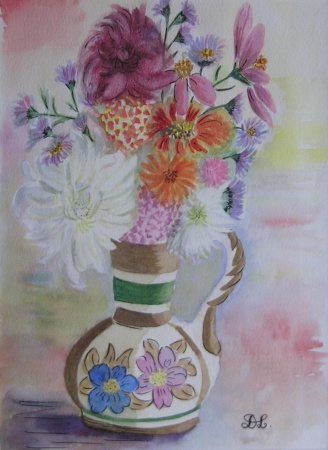 Bouquet de dahlias